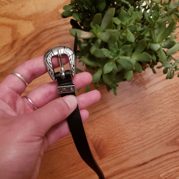 🖤Silver and black belt🖤 - Picture 1 of 1